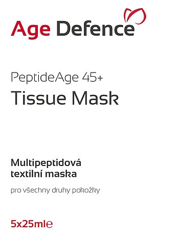 PeptideAge 45+ Tissue Mask 5x25ml
